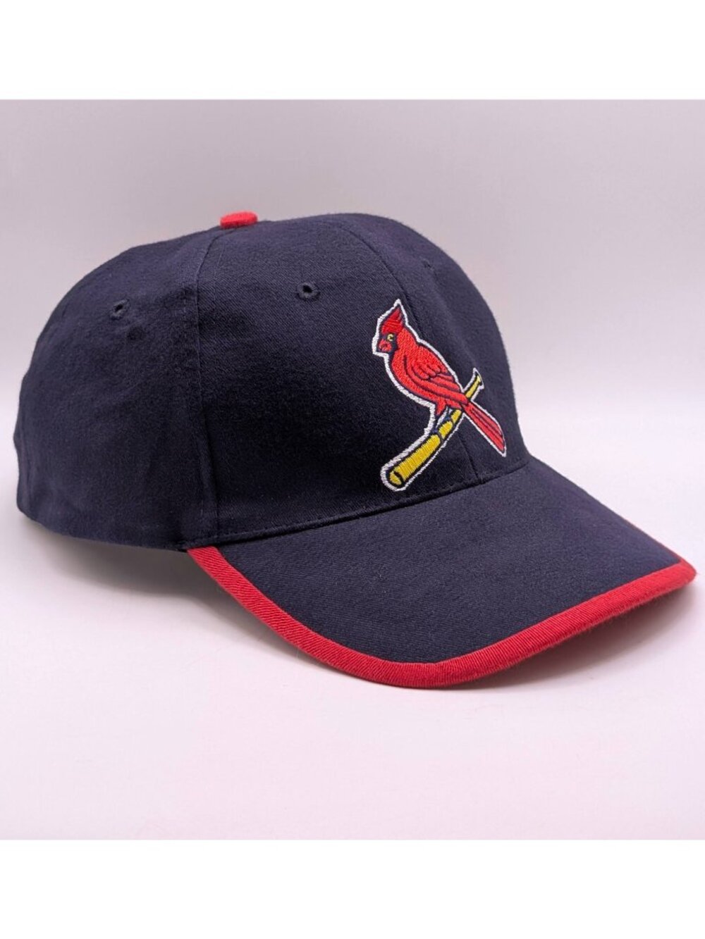 Vintage St Louis Cardinals Baseball Hat Cap MLB Strap Back Bud Light Promo Y2K
